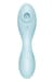 Вакуумний смарт-стимулятор із вібрацією Satisfyer Curvy Trinity 5 (Blue), керування зі смартфона