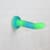 Светящийся в темноте фаллоимитатор ADDICTION Rave 8″ Glow in the Dark Dildo Blue Green, 20,3 см