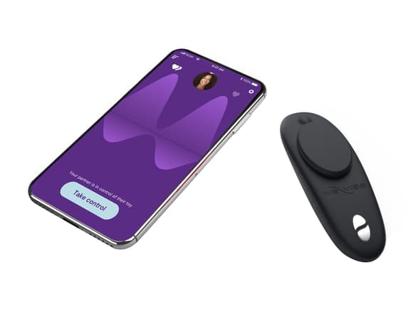 Смарт-вібратор у трусики We-Vibe Moxie Satin Black з пультом ДК