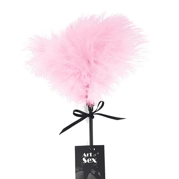 Лоскітка зі шльопалкою Піка Art of Sex – Puff Peak, рожева