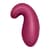 Вибратор Satisfyer Dipping Delight Berry, 2 мотора, гибкий кончик