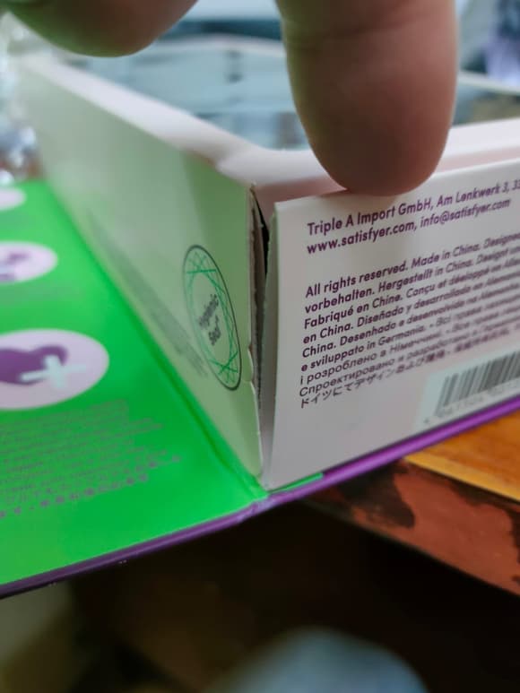 Вибратор для пар Satisfyer Endless Fun Blue (мятая упаковка!!!)