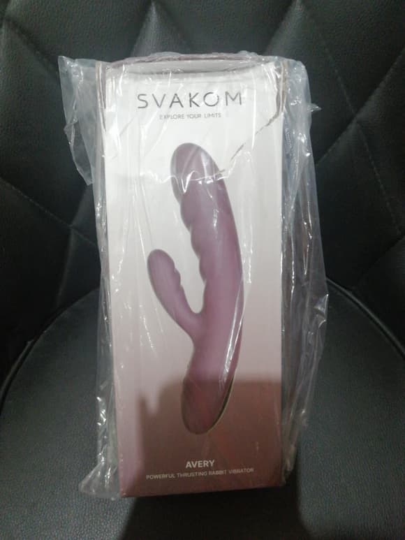 Вібратор-кролик Svakom Avery Lilac  (м'яте паковання!!!)