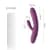 Вібратор-кролик Svakom Avery Lilac зі стовбуром, що рухається, рух вперед-назад