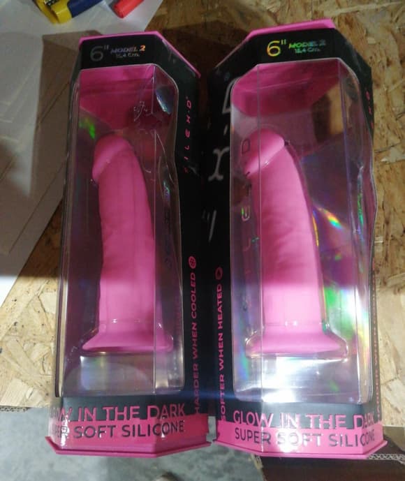 Фалоімітатор SilexD Robby Pink Glow in the dark (м'яте паковання!!!)