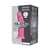 Фалоімітатор SilexD Robby Pink (MODEL 2 size 6in) Glow in the dark, двошаровий, силікон+Silexpan, діаметр 3,5см