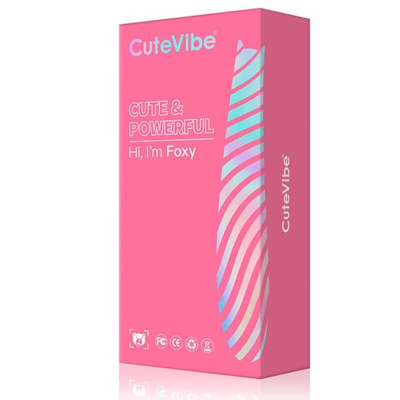 Вакуумний стимулятор з вібрацією CuteVibe Foxy Sakura