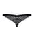 Кружевные танга с доступом Obsessive 828-THC-1 crotchless thong L/XL, черные