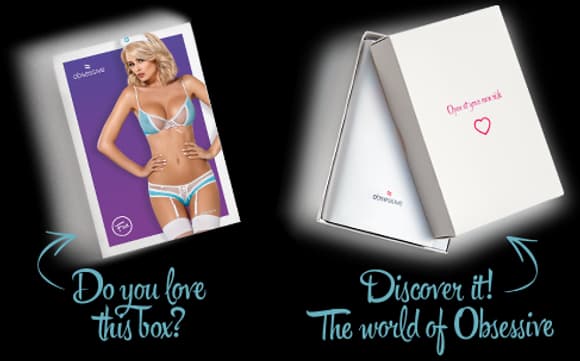 Еротичний костюм медсестри Obsessive 834-CST-6 S/M, біло-блакитний