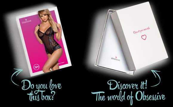 Сітчасте боді на кісточках Obsessive Amanta teddy L/XL, чорне, з доступом