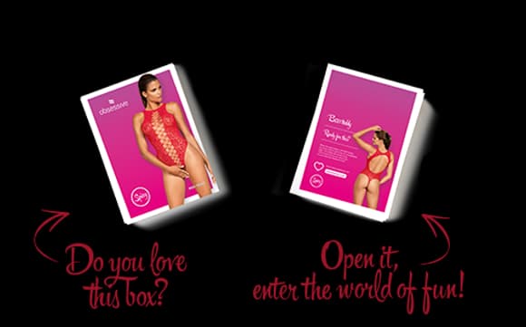 Ажурный бодистокинг с эффектом шнуровки Obsessive B120 teddy red S/M/L, красный