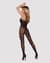 (SALE) Бодистокинг Obsessive Bodystocking F213 S/M/L, имитация кружевного боди и резинки для чулок