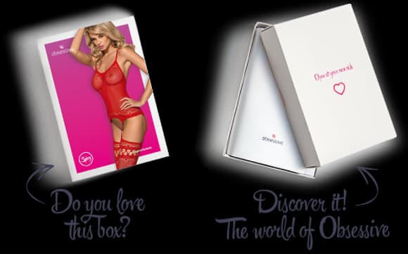 Бодистокинг Obsessive Bodystocking F214 red S/M/L, имитация корсета и чулок на подвязках