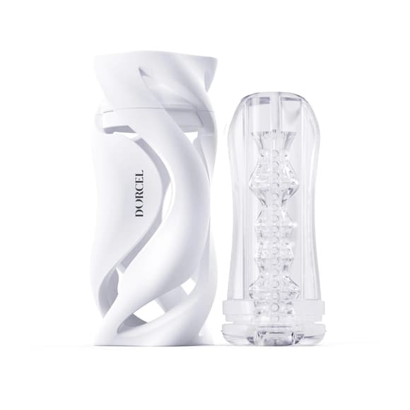 Мастурбатор Dorcel DEEP BLOW WHITE (мятая упаковка!!!)