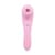 Вакуумный стимулятор с вибрацией Wooomy Smoooch Pink Clitoral Suction & Vibration, 10х2 режимов