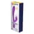 Вибратор-кролик Wooomy Gili-Gili Vibrator with Heat Purple, отросток с ушками, подогрев до 40°С
