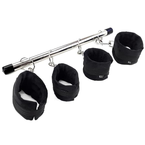 Колодка-распорка для рук и ног Art of Sex – Bondage Soft Touch BDSM Spreader, черный