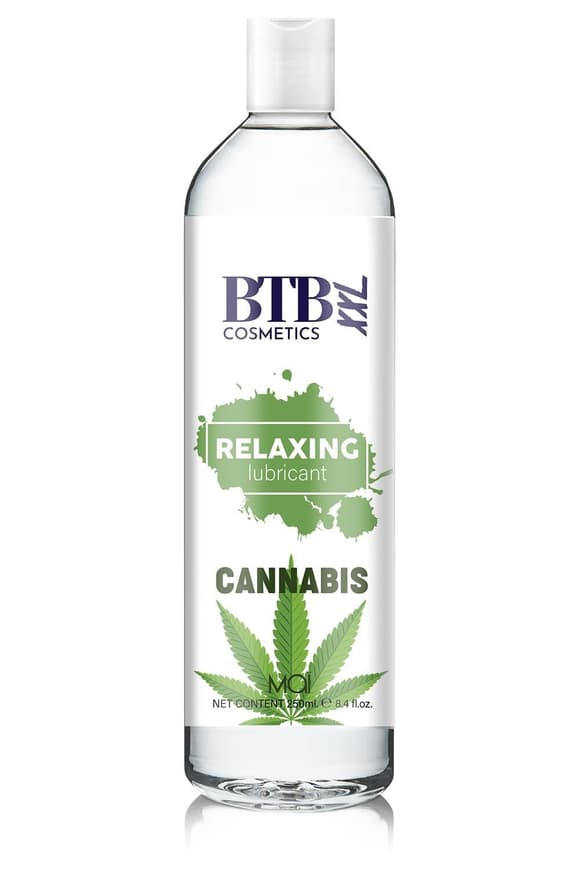 Змазка на гібридній основі BTB Relaxing Lubricant Cannabis (250 мл)