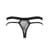 Чоловічі прозорі стринги Passion 029 THONG COLLIN L/XL Black, сітка