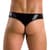 Мужские стринги Passion 033 THONG PAUL S/M Black, под латекс