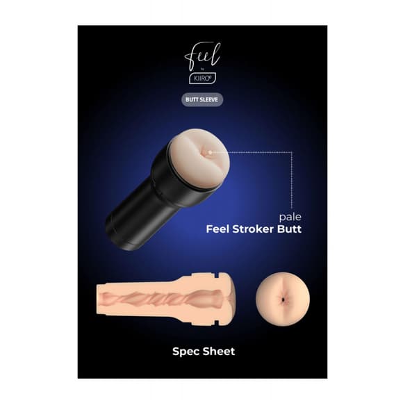Мастурбатор-попа Kiiroo Feel Stroker Butt Sleeve для секс-машины Kiiroo Keon