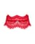 Широкий мереживний чокер Obsessive Bergamore choker, red