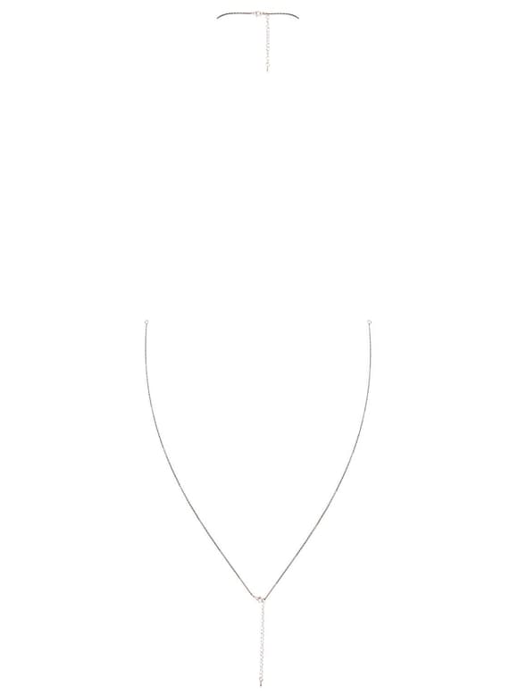 Ланцюжок для бюста з кулоном-зіркою Obsessive Bijou 902