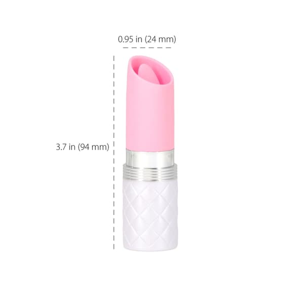 Вібратор Pillow Talk Lusty Luxurious Flickering Massager - Pink 