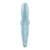 Вибратор-кролик Satisfyer Touch Me Blue, двойной отросток, 3 мощных мотора