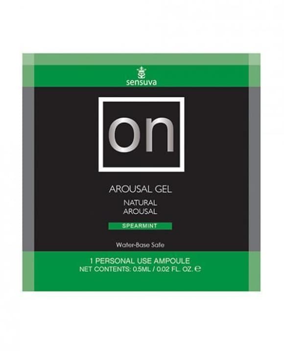 Пробник збуджувального гелю Sensuva — ON Arousal Gel for Her Spearmint (6 мл)