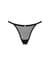 Прозорі стрін ги із мереживом Obsessive Celia Noir thong XL