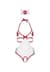 Костюм медсестры Leg Avenue Naughty Nurse, one size, боди и шапочка