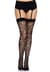 Ажурні панчохи із сердечками Leg Avenue Heart Black, one size