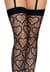 Ажурні панчохи із сердечками Leg Avenue Heart Black, one size
