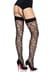 Ажурні панчохи із сердечками Leg Avenue Heart Black, one size