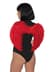 Крила дияволиці Leg Avenue devil wings Red, справжнє пір’я