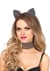 Набір кішечки зі стразами Leg Avenue Cat ear headband & choker set, широкий чокер та вушка