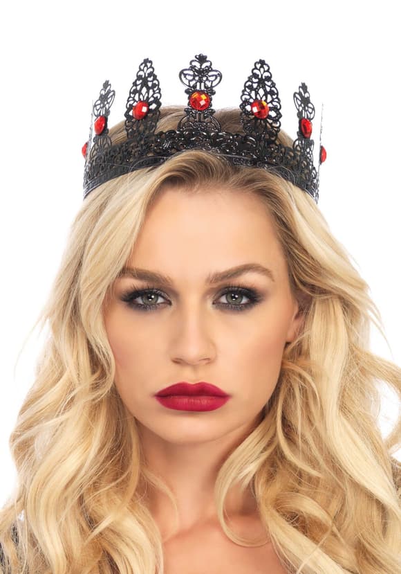 Філігранна корона з ка мінням Leg Avenue Filigree royal crown, метал