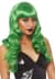 Хвиляста перука Leg Avenue Misfit Long Wavy Wig Green, довга, реалістичний вигляд, 61 см