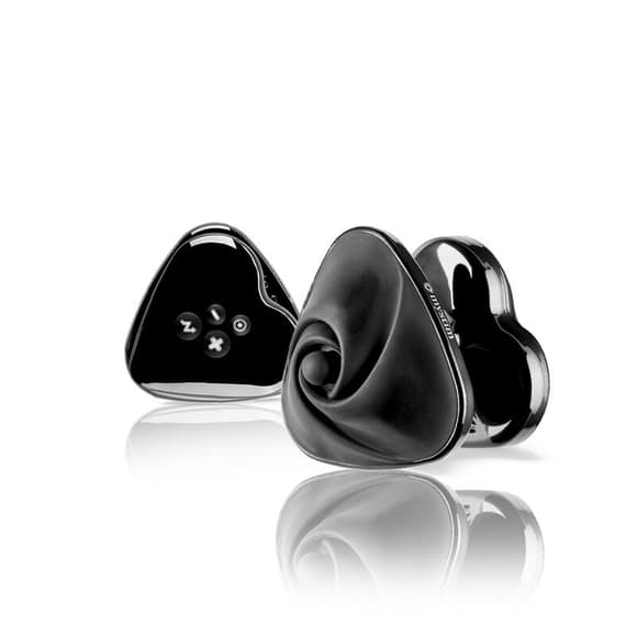 Вибратор для клитора с электростимуляцией Mystim Heart´s Desire Black Edition