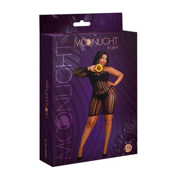 Сукня Moonlight Plus Model 05 Black (м'ята упаковка)