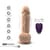 Фалоімітатор з вібрацією SilexD Norman Vibro Flesh (Model 1 size 8,5") + LRS, діаметр 5 см