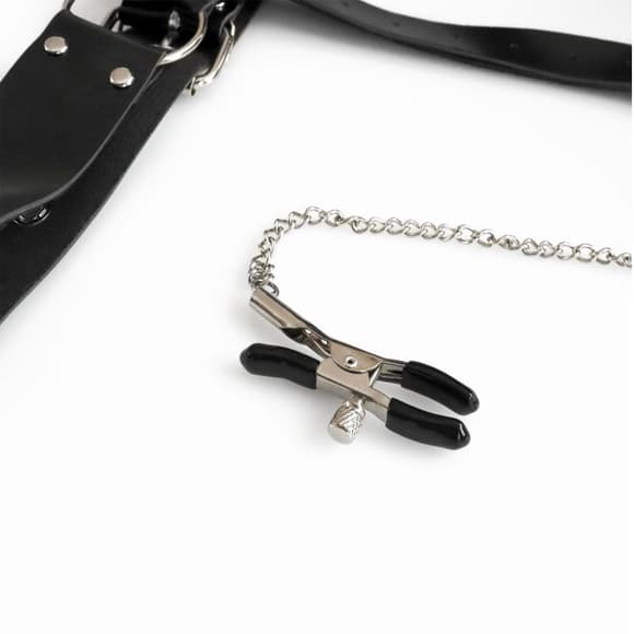 Бондажный набор с металлическим анальным крюком Art of Sex Bridget Bondage set with anal hook № 4