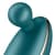 Вібратор для зовнішньої стимуляції Satisfyer Spot On 1 Green, гнучкий відросток