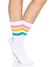 Носки женские в полоску Leg Avenue Pride crew socks Pansexual, 37–43 размер