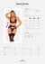 Комплект білизни Obsessive Donna Dream 3-pcs set M/L Black, бюстгальтер, стрінги, пояс для панчіх