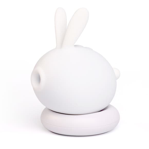 Вакуумный клиторальный стимулятор с вибрацией KISTOY Too Simple White