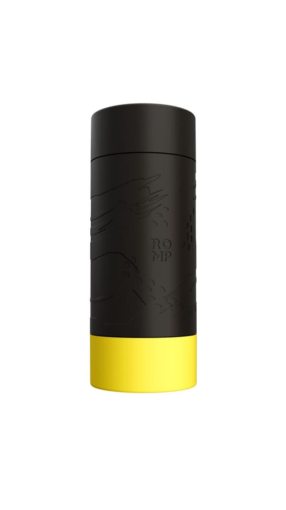 Мастурбатор з ефектом вакууму Romp Dash Black, багата текстура, багаторазовий