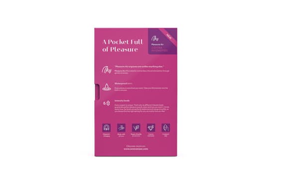 Вакуумний кліторальний стимулятор Womanizer Starlet 3 PINK (м'ята упаковка!!!)