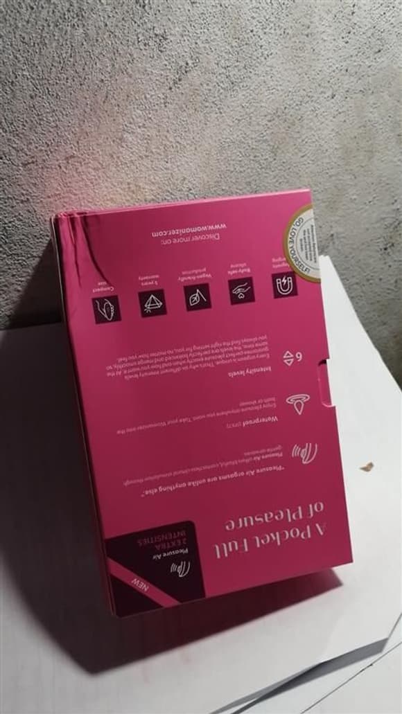 Вакуумний кліторальний стимулятор Womanizer Starlet 3 PINK (м'ята упаковка!!!)